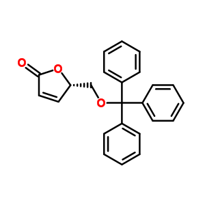 (5S)-5-(trityloxymethyl)-5h-furan-2-one Structure,76236-32-3Structure