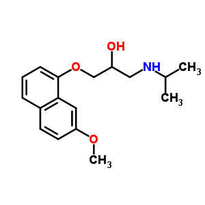 rac 7-Methoxy Propranolol Structure,76275-53-1Structure