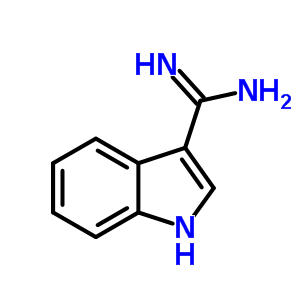 1H-Indole-3-carboxamidine Structure,764600-87-5Structure