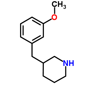 3-(3-Methoxybenzyl)piperidine Structure,766487-11-0Structure