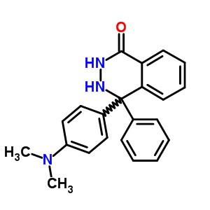 4-(4-Dimethylaminophenyl)-4-phenyl-2,3-dihydrophthalazin-1-one Structure,76763-90-1Structure