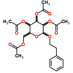 beta-Phenylethyl beta-D-Glucoside Structure,76870-87-6Structure