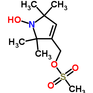 1-Oxyl-2,2,5,5-tetramethyl-∆3-(methanesulfonyloxymethyl)pyrroline Structure,76893-27-1Structure