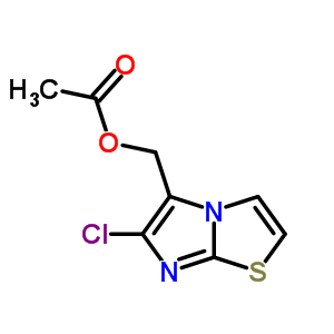 Imidazo[2,1-b]thiazole-5-methanol,6-chloro-, 5-acetate Structure,76919-45-4Structure