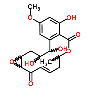 Hypothemycin Structure,76958-67-3Structure