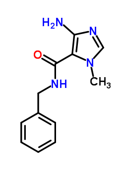 5-Amino-n-benzyl-3-methyl-imidazole-4-carboxamide Structure,7702-19-4Structure