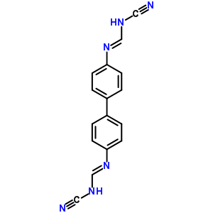 Biphenyl-4,4-bis(n-cyano-n-methylformamidine) Structure,77021-80-8Structure