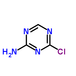 4-Amino-2-chloro-1,3,5-triazine Structure,7709-13-9Structure