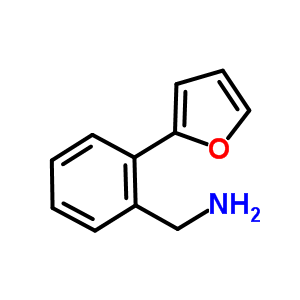 [2-(2-Furyl)phenyl]methylamine Structure,771573-25-2Structure