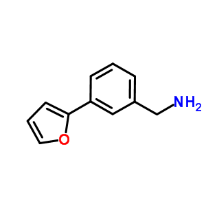 [3-(2-Furyl)phenyl]methylamine Structure,771573-26-3Structure