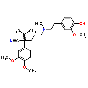 P-o-desmethyl verapamil Structure,77326-93-3Structure