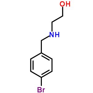 2-(4-Bromo-benzylamino)-ethanol Structure,774191-64-9Structure