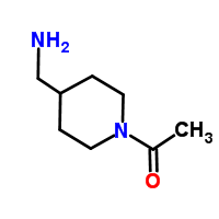 1-(4-(Aminomethyl)piperidin-1-yl)ethanone Structure,77445-06-8Structure