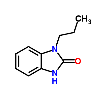 2H-benzimidazol-2-one,1,3-dihydro-1-propyl-(9ci) Structure,77557-01-8Structure