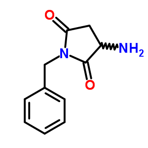 3-Amino-1-benzyl-pyrrolidine-2,5-dione Structure,77693-11-9Structure