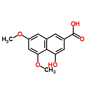 4-Hydroxy-5,7-dimethoxy-2-naphthalenecarboxylic acid Structure,77729-57-8Structure