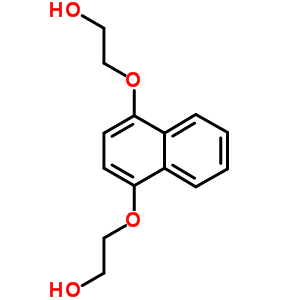 2-[4-(2-Hydroxyethoxy)naphthalen-1-yl]oxyethanol Structure,77746-33-9Structure