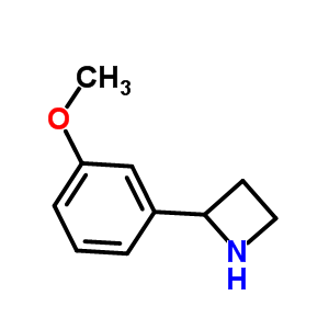 Azetidine, 2-(3-methoxyphenyl)-(9ci) Structure,777887-12-4Structure