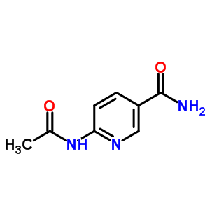 6-Acetamidopyridine-3-carboxamide Structure,77837-05-9Structure