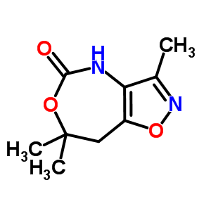 Isoxazolo[4,5-d][1,3]oxazepin-5(4h)-one, 7,8-dihydro-3,7,7-trimethyl-(9ci) Structure,77931-65-8Structure