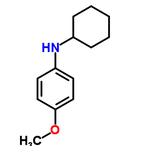 N-cyclohexyl-4-methoxyaniline Structure,780-02-9Structure