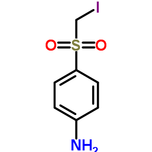 4-(Iodomethylsulfonyl)aniline Structure,78021-44-0Structure