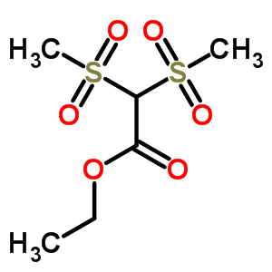 Ethyl 2,2-bis(methylsulfonyl)acetate Structure,78134-99-3Structure