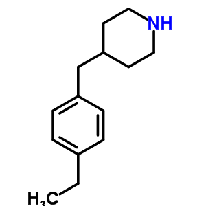 Piperidine, 4-[(4-ethylphenyl)methyl]-(9ci) Structure,781595-51-5Structure