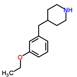 Piperidine, 4-[(3-ethoxyphenyl)methyl]-(9ci) Structure,782504-70-5Structure