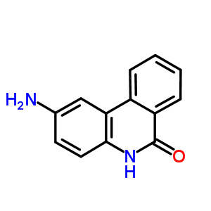 2-Aminophenanthridin-6(5h)-one Structure,78256-05-0Structure