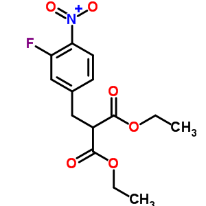 Diethyl (3-fluoro-4-nitrophenyl)methylmalonate Structure,78543-06-3Structure