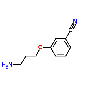 3-(3-Aminopropoxy)benzonitrile Structure,785760-03-4Structure