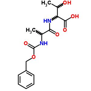 3-Hydroxy-2-(2-phenylmethoxycarbonylaminopropanoylamino)butanoic acid Structure,78609-60-6Structure