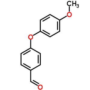 4-(4-Methoxyphenoxy)benzaldehyde Structure,78725-47-0Structure