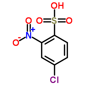 4-Chloro-2-nitro-benzenesulfonic acid Structure,78846-20-5Structure