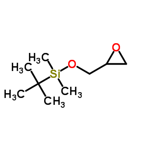 Tert-butyldimethyl(oxiran-2-ylmethoxy)silane Structure,78906-15-7Structure