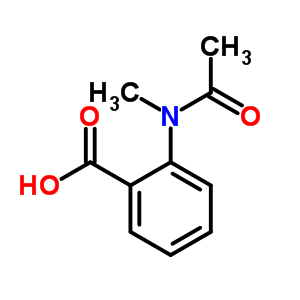 2-[aCetyl(methyl)amino]benzoic acid Structure,78944-67-9Structure