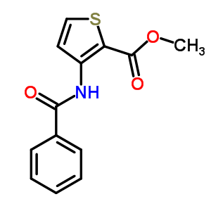 Methyl 3-(benzoylamino)-2-thiophenecarboxylate Structure,79128-70-4Structure