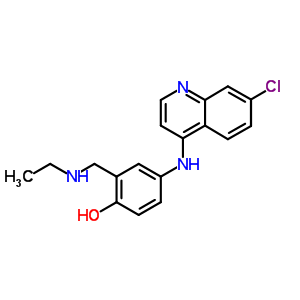 Desethylamodiaquine Structure,79352-78-6Structure