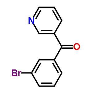 3-(3-Bromobenzoyl)pyridine Structure,79362-44-0Structure