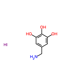 5-(Aminomethyl)benzene-1,2,3-triol Structure,79490-74-7Structure