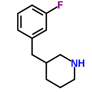 3-(3-Fluorobenzyl)piperidine Structure,795261-46-0Structure