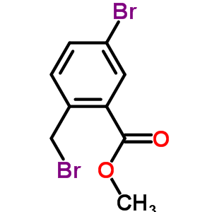 5-Bromo-2-bromomethylbenzoic acid methyl ester Structure,79670-17-0Structure