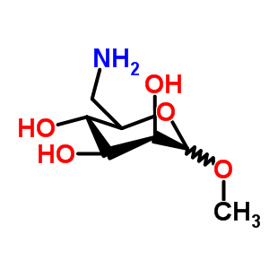 Methyl 6-amino-6-deoxy-d-mannopyranoside Structure,79695-15-1Structure