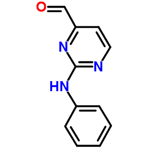 2-(Phenylamino)pyrimidine-4-carboxaldehyde Structure,797793-40-9Structure