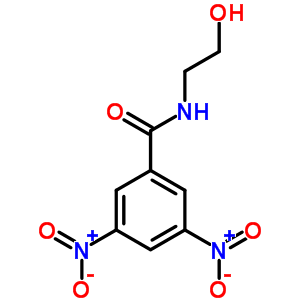 N-(2-hydroxyethyl)-3,5-dinitro-benzamide Structure,79883-94-6Structure