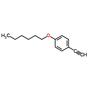 1-Eth-1-ynyl-4-(hexyloxy)benzene Structure,79887-17-5Structure