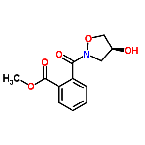 Methyl 2-([4-hydroxydihydro-2(3h)-isoxazolyl]carbonyl)benzenecarboxylate Structure,80041-99-2Structure