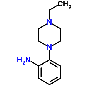 2-(4-Ethyl-piperazin-1-yl)-phenylamine Structure,801227-61-2Structure