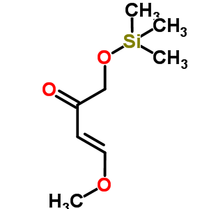 (E)-4-methoxy-1-trimethylsilanyloxy-but-3-en-2-one Structure,80127-63-5Structure